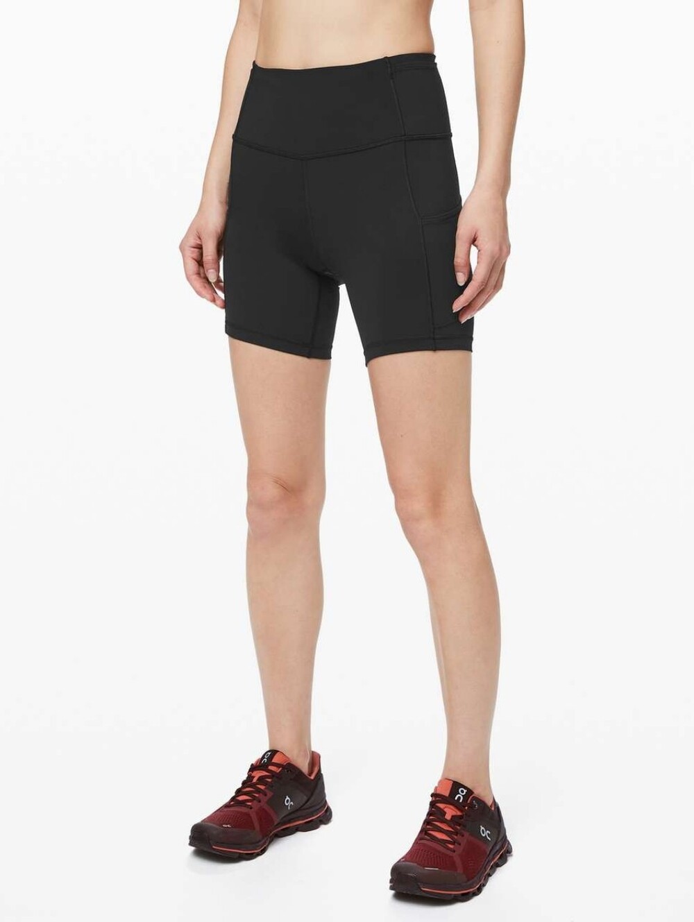 Lululemon Fast and Free Short 6" Black Size 8